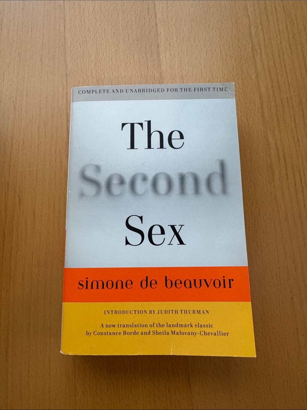 The Second Sex Paperback —  by Simone de Beauvoir